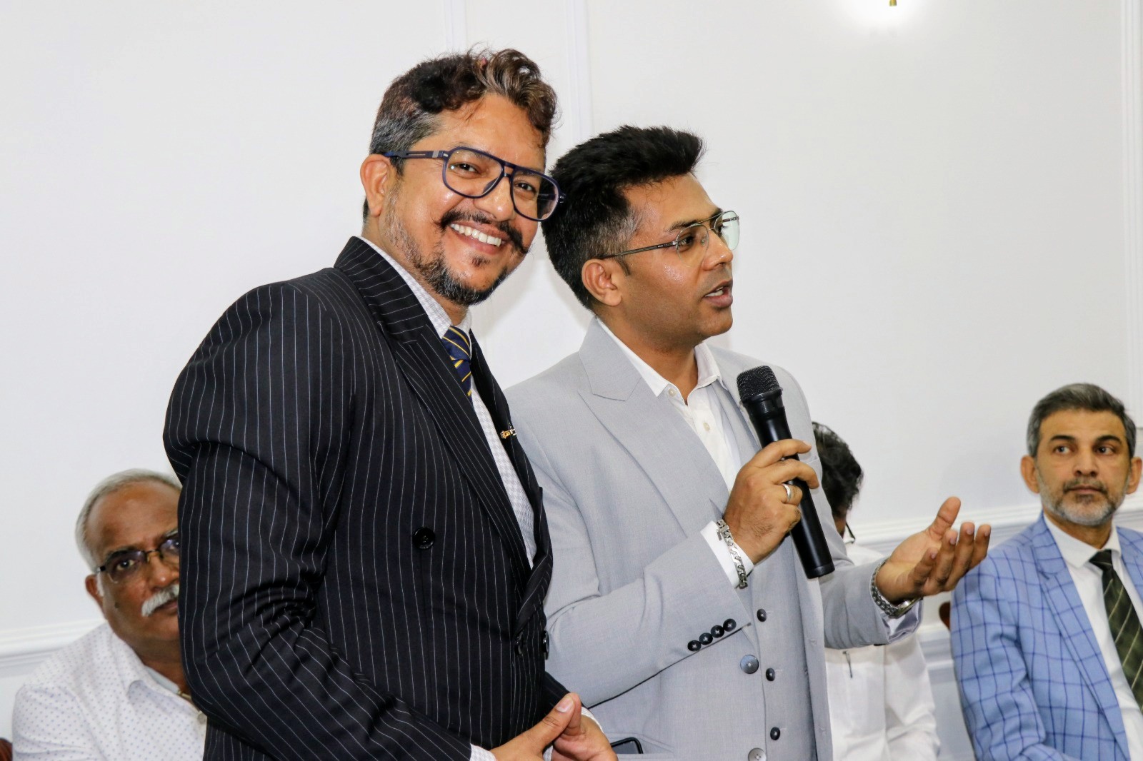 Uzbekistan Tech and Trade movement — participants gathered for an India–Uzbekistan business outreach session.